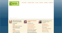 Desktop Screenshot of cluniasulpicia.org