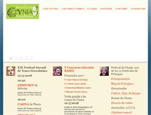 Tablet Screenshot of cluniasulpicia.org